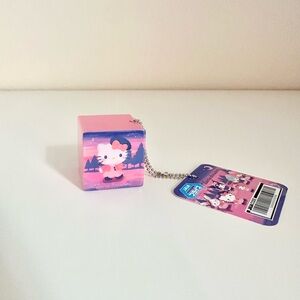 NWT Sanrio Characters Hello Kitty Jelly Cube Winter Ver. Keychain Bag Charm